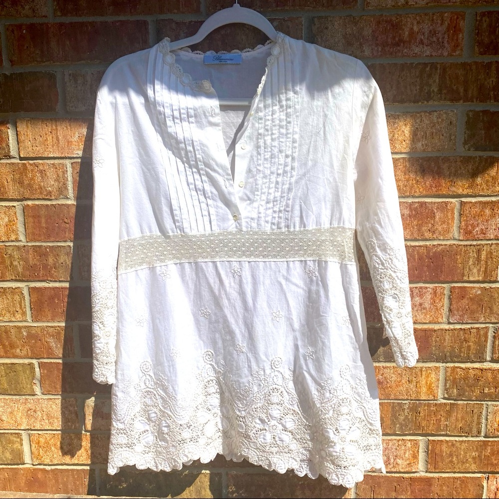 Beautiful Blumarine Embroidered Top